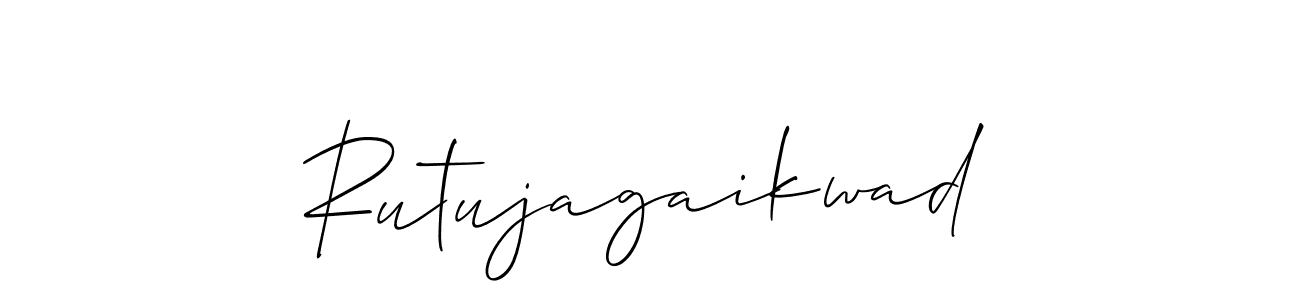 if you are searching for the best signature style for your name Rutujagaikwad. so please give up your signature search. here we have designed multiple signature styles  using Allison_Script. Rutujagaikwad signature style 2 images and pictures png