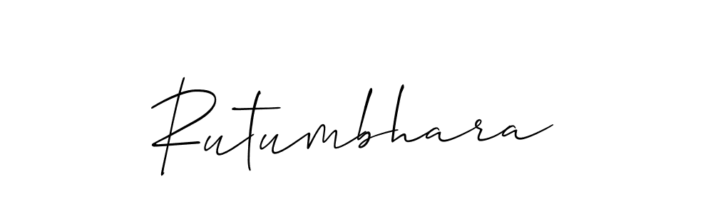 Best and Professional Signature Style for Rutumbhara. Allison_Script Best Signature Style Collection. Rutumbhara signature style 2 images and pictures png