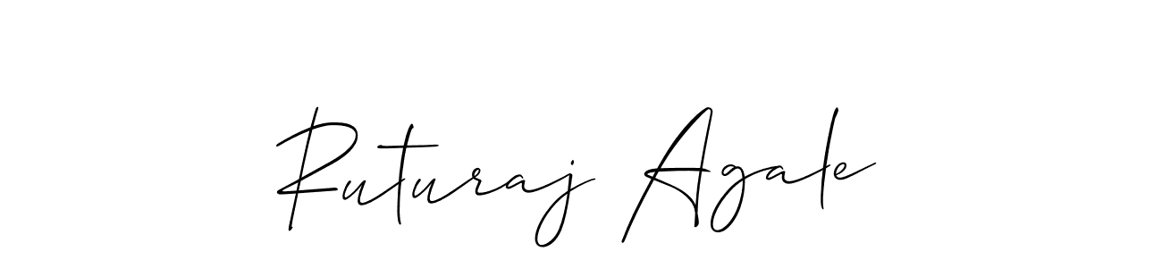 Check out images of Autograph of Ruturaj Agale name. Actor Ruturaj Agale Signature Style. Allison_Script is a professional sign style online. Ruturaj Agale signature style 2 images and pictures png