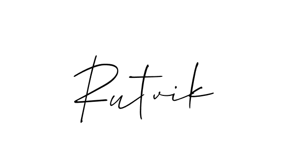 Once you've used our free online signature maker to create your best signature Allison_Script style, it's time to enjoy all of the benefits that Rutvik name signing documents. Rutvik signature style 2 images and pictures png