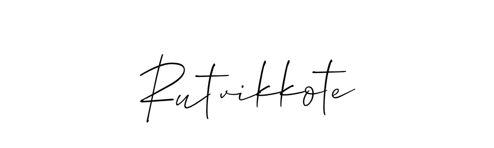 Once you've used our free online signature maker to create your best signature Allison_Script style, it's time to enjoy all of the benefits that Rutvikkote name signing documents. Rutvikkote signature style 2 images and pictures png