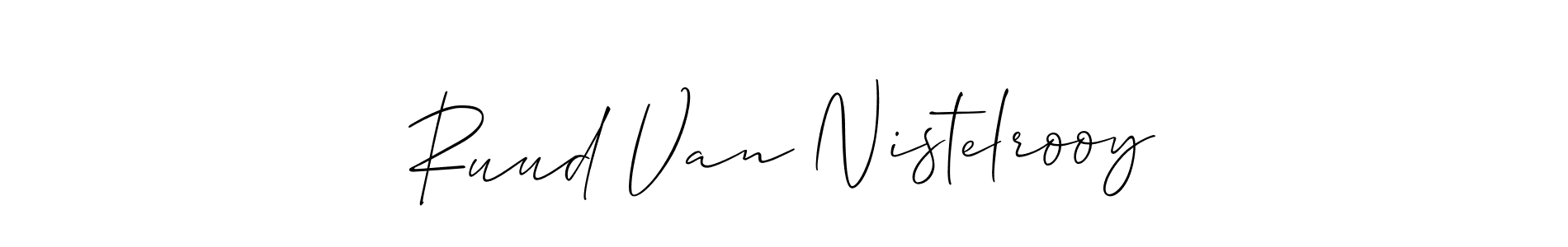 How to make Ruud Van Nistelrooy signature? Allison_Script is a professional autograph style. Create handwritten signature for Ruud Van Nistelrooy name. Ruud Van Nistelrooy signature style 2 images and pictures png