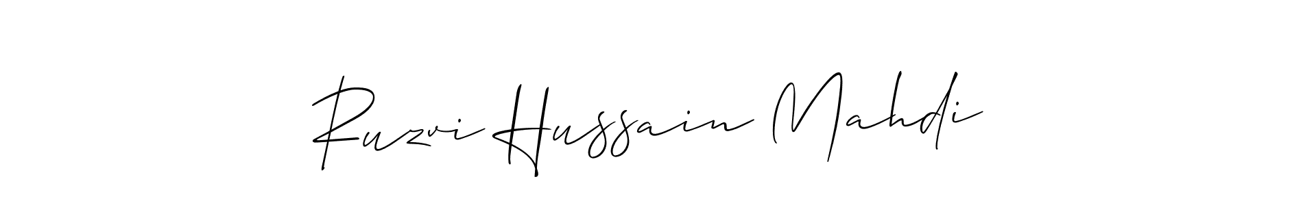 Here are the top 10 professional signature styles for the name Ruzvi Hussain Mahdi. These are the best autograph styles you can use for your name. Ruzvi Hussain Mahdi signature style 2 images and pictures png