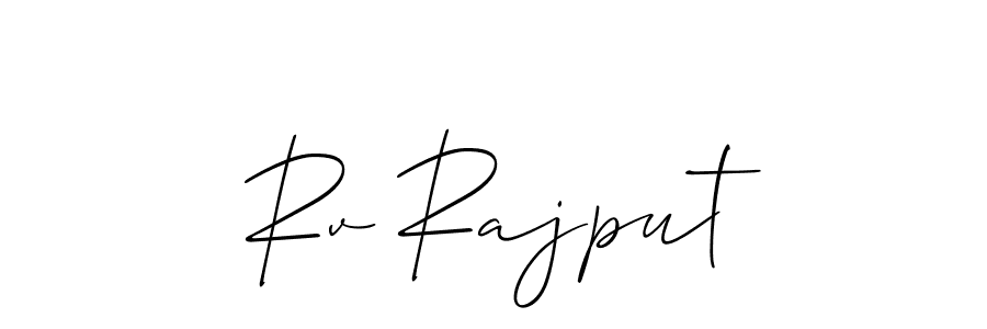 Make a short Rv Rajput signature style. Manage your documents anywhere anytime using Allison_Script. Create and add eSignatures, submit forms, share and send files easily. Rv Rajput signature style 2 images and pictures png