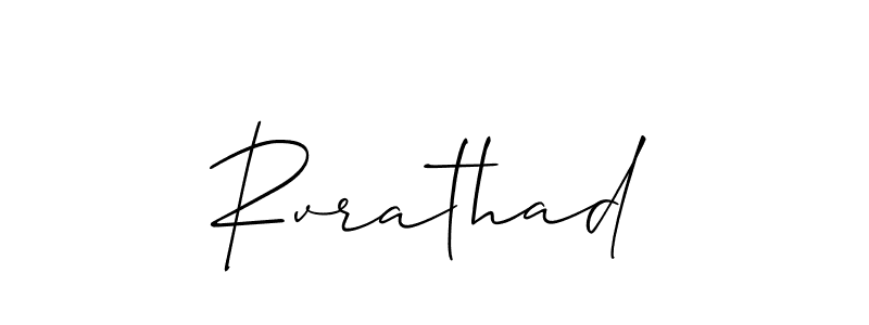 Best and Professional Signature Style for Rvrathad. Allison_Script Best Signature Style Collection. Rvrathad signature style 2 images and pictures png