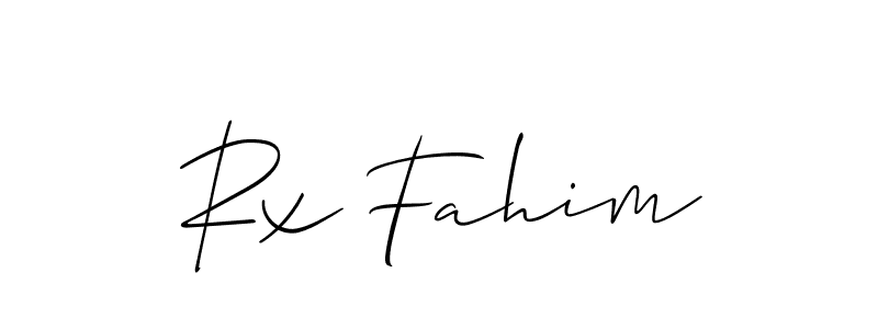 Check out images of Autograph of Rx Fahim name. Actor Rx Fahim Signature Style. Allison_Script is a professional sign style online. Rx Fahim signature style 2 images and pictures png
