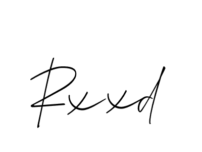 You should practise on your own different ways (Allison_Script) to write your name (Rxxd) in signature. don't let someone else do it for you. Rxxd signature style 2 images and pictures png