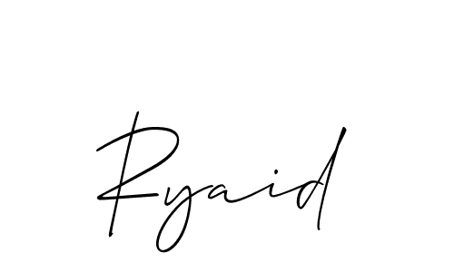 Once you've used our free online signature maker to create your best signature Allison_Script style, it's time to enjoy all of the benefits that Ryaid name signing documents. Ryaid signature style 2 images and pictures png