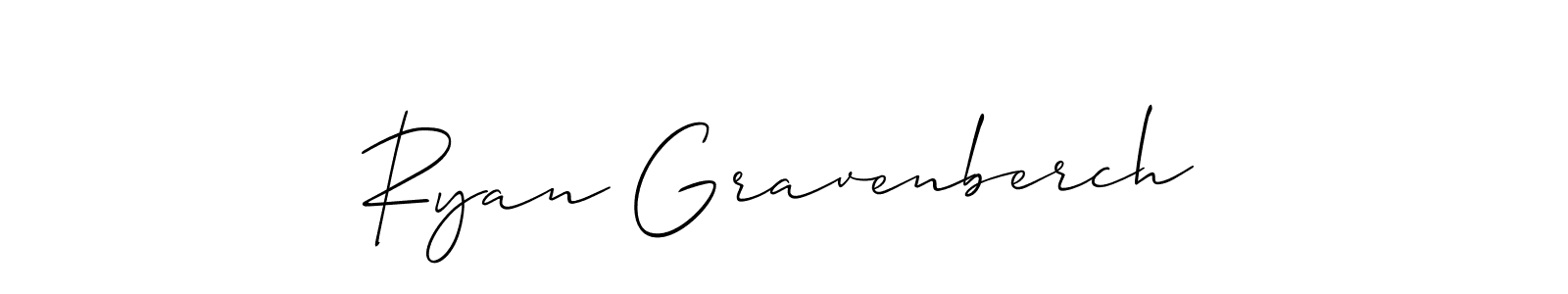 Also we have Ryan Gravenberch name is the best signature style. Create professional handwritten signature collection using Allison_Script autograph style. Ryan Gravenberch signature style 2 images and pictures png