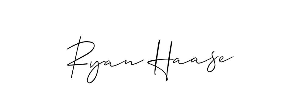 It looks lik you need a new signature style for name Ryan Haase. Design unique handwritten (Allison_Script) signature with our free signature maker in just a few clicks. Ryan Haase signature style 2 images and pictures png