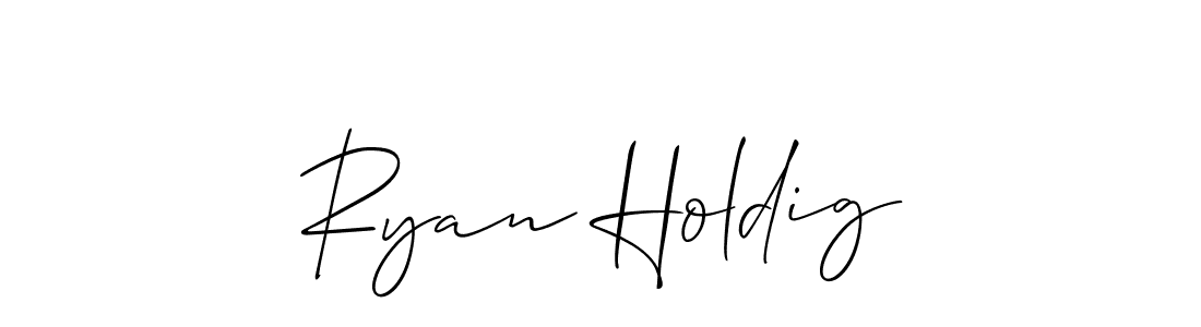 How to Draw Ryan Holdig signature style? Allison_Script is a latest design signature styles for name Ryan Holdig. Ryan Holdig signature style 2 images and pictures png