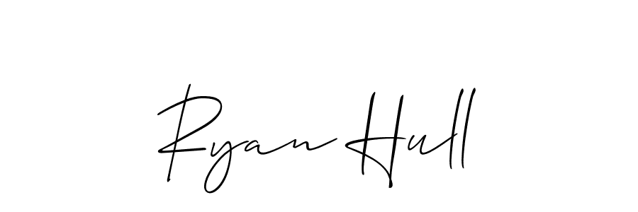 This is the best signature style for the Ryan Hull name. Also you like these signature font (Allison_Script). Mix name signature. Ryan Hull signature style 2 images and pictures png