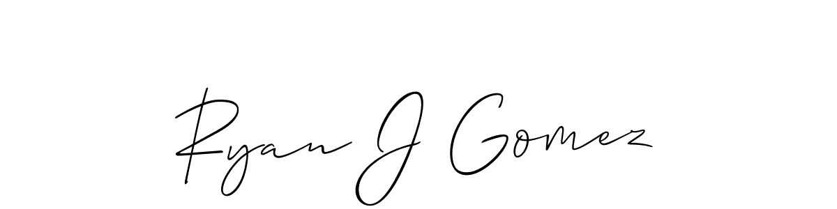 See photos of Ryan J Gomez official signature by Spectra . Check more albums & portfolios. Read reviews & check more about Allison_Script font. Ryan J Gomez signature style 2 images and pictures png