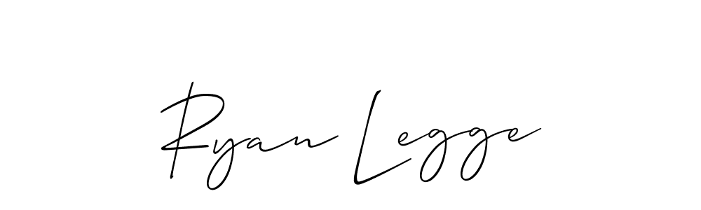 The best way (Allison_Script) to make a short signature is to pick only two or three words in your name. The name Ryan Legge include a total of six letters. For converting this name. Ryan Legge signature style 2 images and pictures png