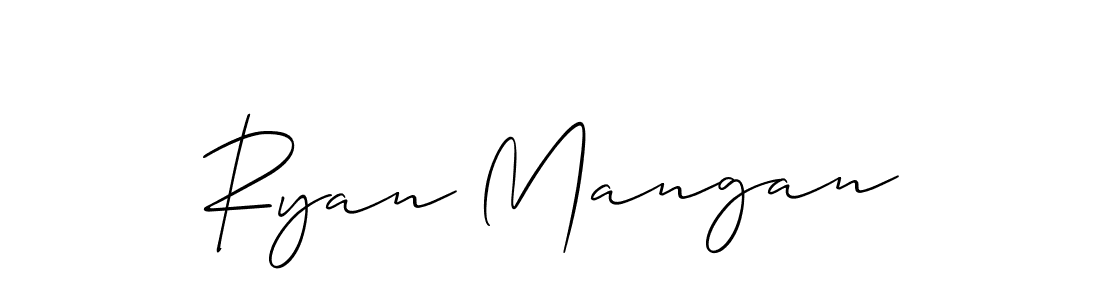 This is the best signature style for the Ryan Mangan name. Also you like these signature font (Allison_Script). Mix name signature. Ryan Mangan signature style 2 images and pictures png