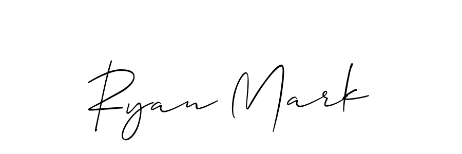 Best and Professional Signature Style for Ryan Mark. Allison_Script Best Signature Style Collection. Ryan Mark signature style 2 images and pictures png