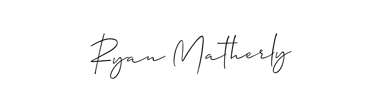 Make a beautiful signature design for name Ryan Matherly. Use this online signature maker to create a handwritten signature for free. Ryan Matherly signature style 2 images and pictures png