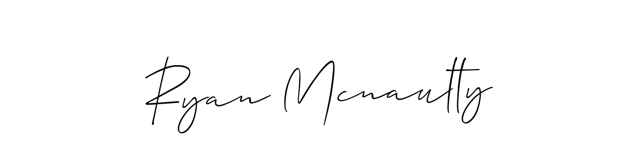 Similarly Allison_Script is the best handwritten signature design. Signature creator online .You can use it as an online autograph creator for name Ryan Mcnaulty. Ryan Mcnaulty signature style 2 images and pictures png