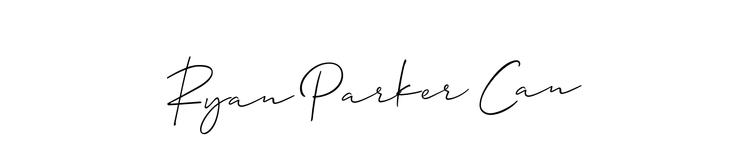 Make a short Ryan Parker Can signature style. Manage your documents anywhere anytime using Allison_Script. Create and add eSignatures, submit forms, share and send files easily. Ryan Parker Can signature style 2 images and pictures png