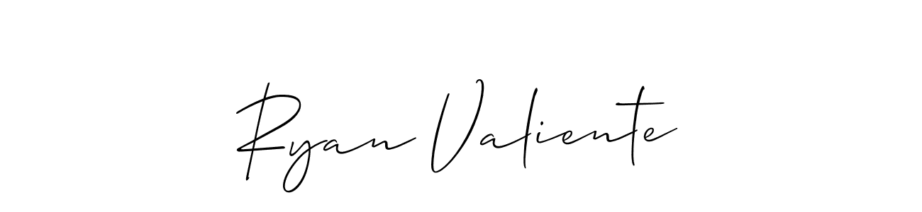 Make a beautiful signature design for name Ryan Valiente. Use this online signature maker to create a handwritten signature for free. Ryan Valiente signature style 2 images and pictures png