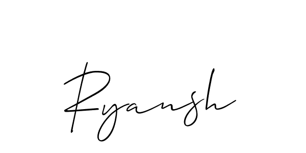 This is the best signature style for the Ryansh name. Also you like these signature font (Allison_Script). Mix name signature. Ryansh signature style 2 images and pictures png