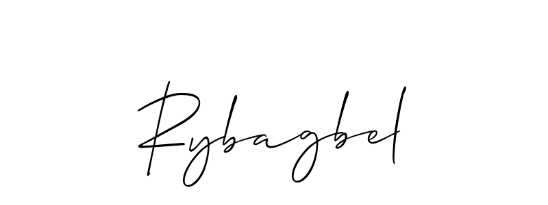 Best and Professional Signature Style for Rybagbel. Allison_Script Best Signature Style Collection. Rybagbel signature style 2 images and pictures png
