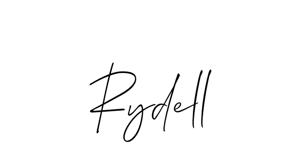 Similarly Allison_Script is the best handwritten signature design. Signature creator online .You can use it as an online autograph creator for name Rydell. Rydell signature style 2 images and pictures png