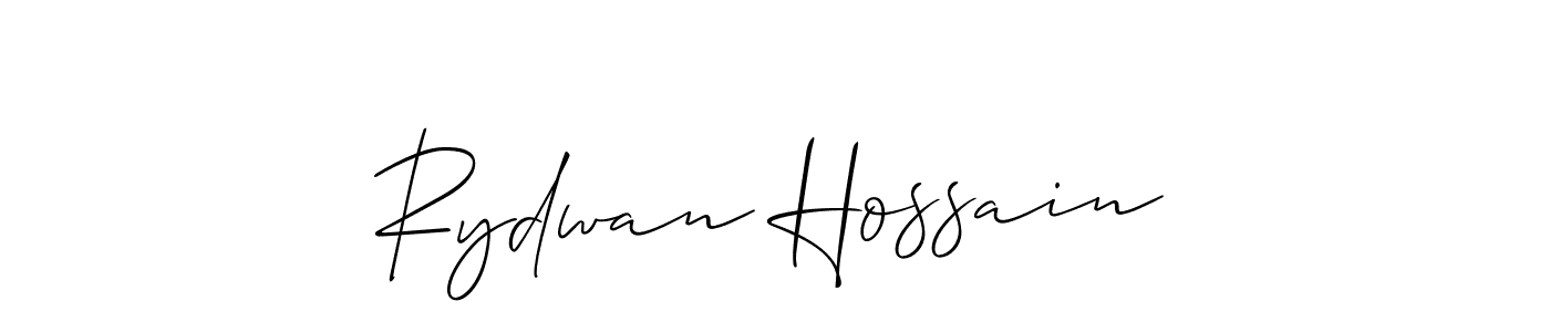 Make a beautiful signature design for name Rydwan Hossain. Use this online signature maker to create a handwritten signature for free. Rydwan Hossain signature style 2 images and pictures png