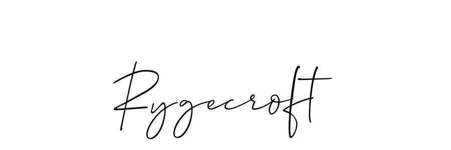 You can use this online signature creator to create a handwritten signature for the name Rygecroft. This is the best online autograph maker. Rygecroft signature style 2 images and pictures png