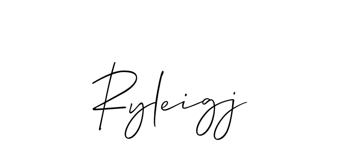 Similarly Allison_Script is the best handwritten signature design. Signature creator online .You can use it as an online autograph creator for name Ryleigj. Ryleigj signature style 2 images and pictures png