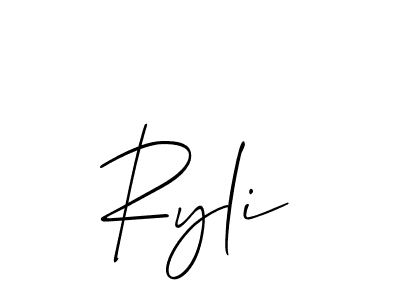 Check out images of Autograph of Ryli name. Actor Ryli Signature Style. Allison_Script is a professional sign style online. Ryli signature style 2 images and pictures png