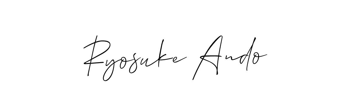 See photos of Ryosuke Ando official signature by Spectra . Check more albums & portfolios. Read reviews & check more about Allison_Script font. Ryosuke Ando signature style 2 images and pictures png