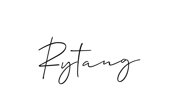 This is the best signature style for the Rytang name. Also you like these signature font (Allison_Script). Mix name signature. Rytang signature style 2 images and pictures png