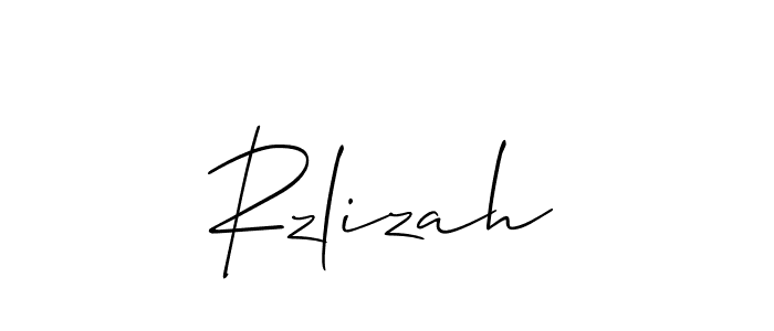 You can use this online signature creator to create a handwritten signature for the name Rzlizah. This is the best online autograph maker. Rzlizah signature style 2 images and pictures png