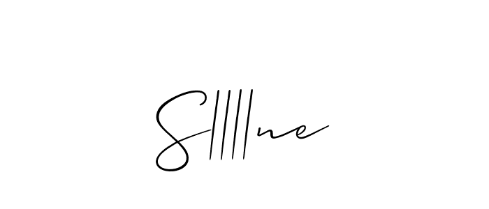 Make a beautiful signature design for name S||||ne. With this signature (Allison_Script) style, you can create a handwritten signature for free. S||||ne signature style 2 images and pictures png