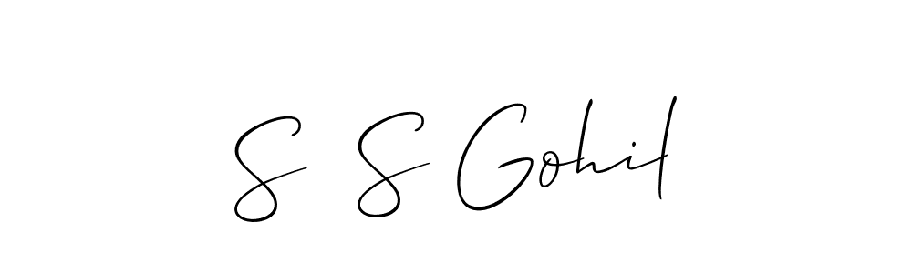 Once you've used our free online signature maker to create your best signature Allison_Script style, it's time to enjoy all of the benefits that S  S Gohil name signing documents. S  S Gohil signature style 2 images and pictures png