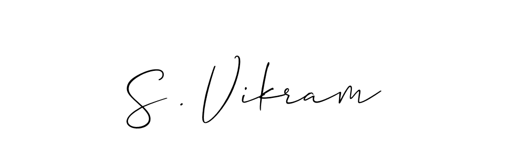 Check out images of Autograph of S . Vikram name. Actor S . Vikram Signature Style. Allison_Script is a professional sign style online. S . Vikram signature style 2 images and pictures png