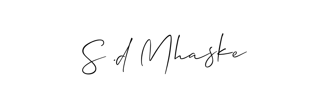 Here are the top 10 professional signature styles for the name S .d Mhaske. These are the best autograph styles you can use for your name. S .d Mhaske signature style 2 images and pictures png