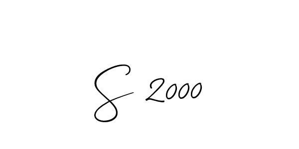 Make a beautiful signature design for name S 2000. With this signature (Allison_Script) style, you can create a handwritten signature for free. S 2000 signature style 2 images and pictures png