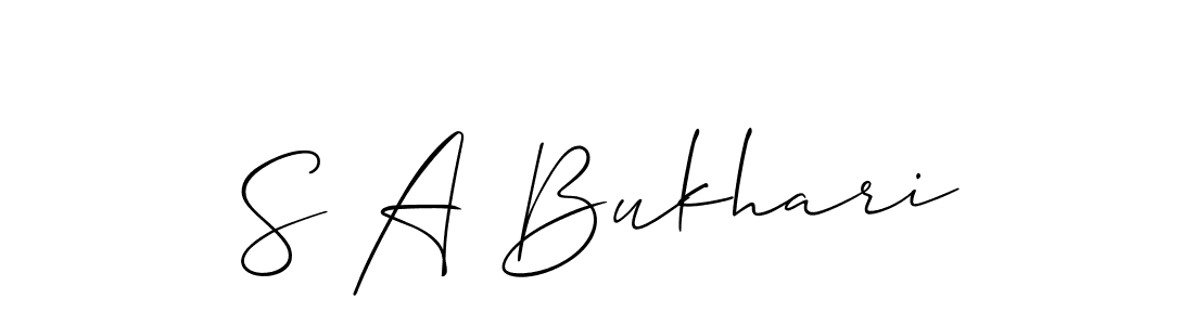 Here are the top 10 professional signature styles for the name S A Bukhari. These are the best autograph styles you can use for your name. S A Bukhari signature style 2 images and pictures png