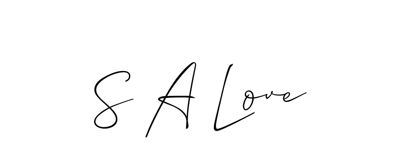 See photos of S A Love official signature by Spectra . Check more albums & portfolios. Read reviews & check more about Allison_Script font. S A Love signature style 2 images and pictures png