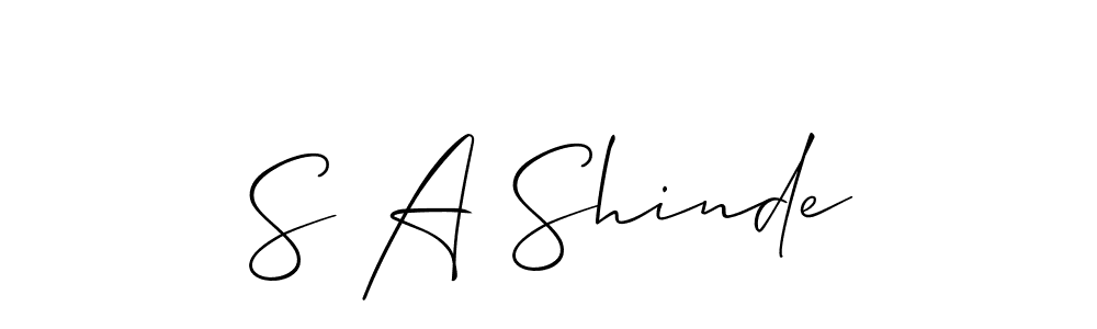 Check out images of Autograph of S A Shinde name. Actor S A Shinde Signature Style. Allison_Script is a professional sign style online. S A Shinde signature style 2 images and pictures png