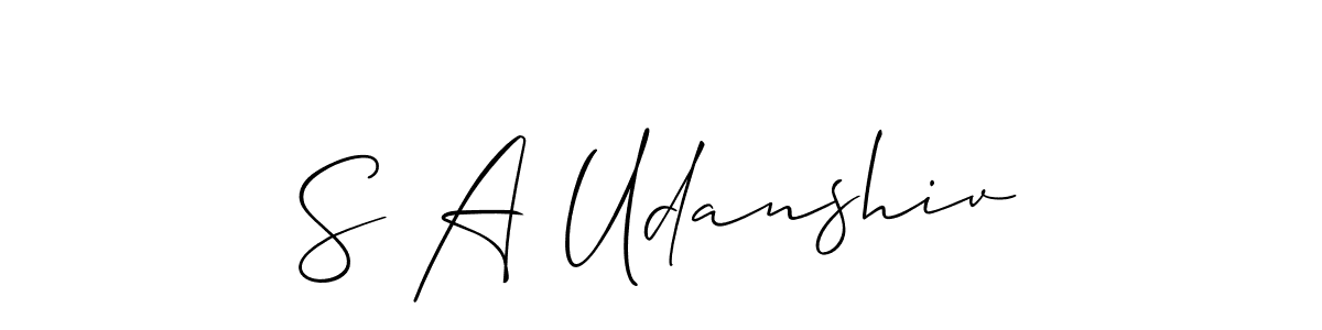 You can use this online signature creator to create a handwritten signature for the name S A Udanshiv. This is the best online autograph maker. S A Udanshiv signature style 2 images and pictures png