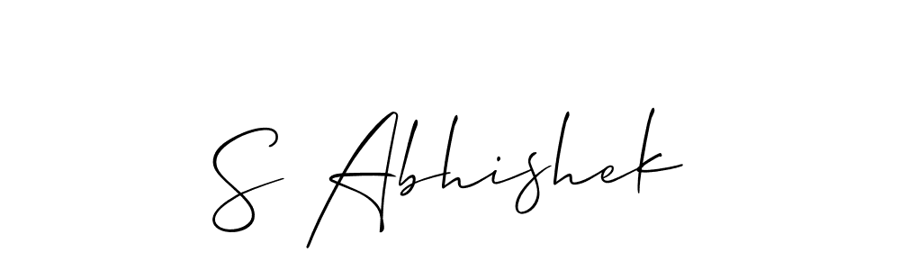 You can use this online signature creator to create a handwritten signature for the name S Abhishek. This is the best online autograph maker. S Abhishek signature style 2 images and pictures png