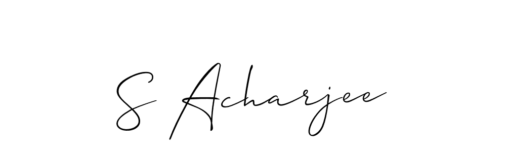 Best and Professional Signature Style for S Acharjee. Allison_Script Best Signature Style Collection. S Acharjee signature style 2 images and pictures png