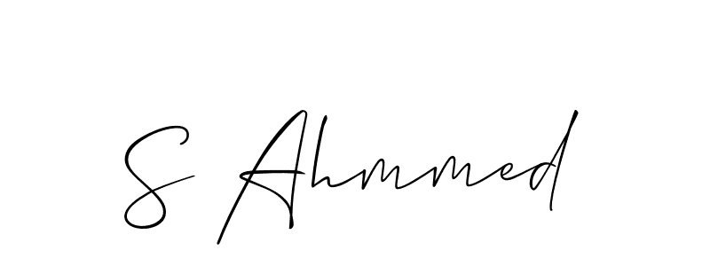 See photos of S Ahmmed official signature by Spectra . Check more albums & portfolios. Read reviews & check more about Allison_Script font. S Ahmmed signature style 2 images and pictures png