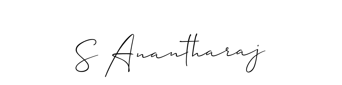Best and Professional Signature Style for S Anantharaj. Allison_Script Best Signature Style Collection. S Anantharaj signature style 2 images and pictures png