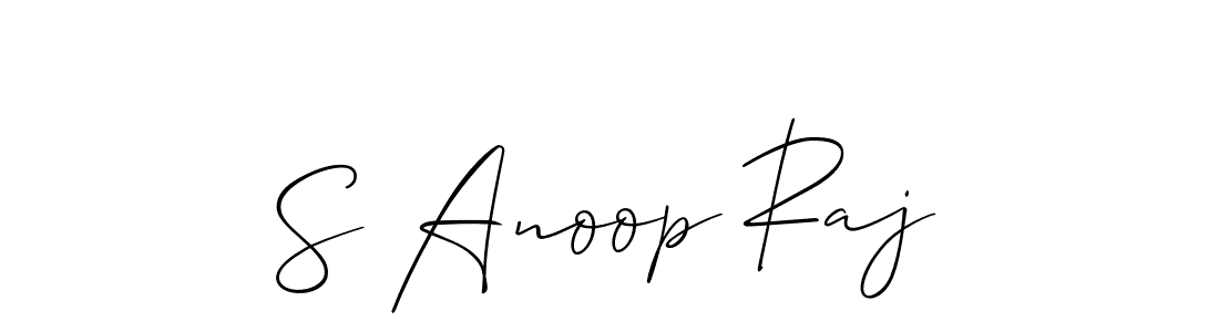 See photos of S Anoop Raj official signature by Spectra . Check more albums & portfolios. Read reviews & check more about Allison_Script font. S Anoop Raj signature style 2 images and pictures png