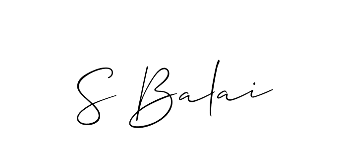 Similarly Allison_Script is the best handwritten signature design. Signature creator online .You can use it as an online autograph creator for name S Balai. S Balai signature style 2 images and pictures png