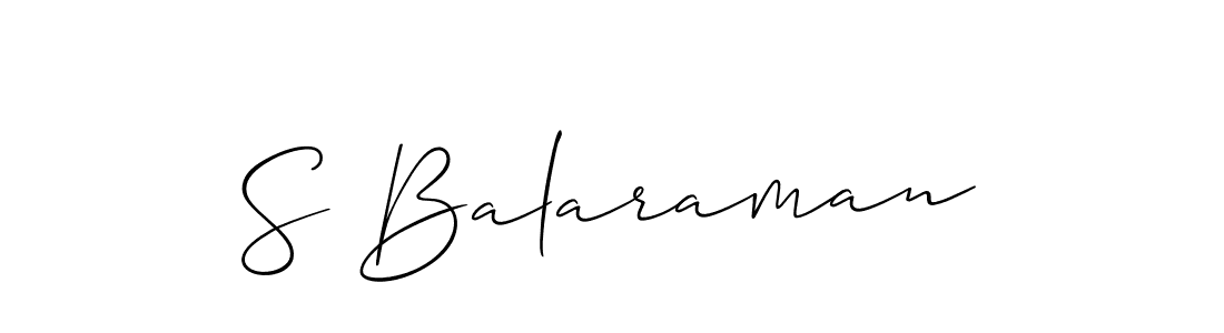 Make a beautiful signature design for name S Balaraman. Use this online signature maker to create a handwritten signature for free. S Balaraman signature style 2 images and pictures png